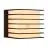 Nordlux Fluctus Applique Murale Métal Noir | Convient pour E27