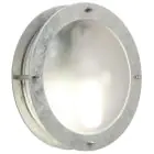 Nordlux Malte Applique Murale Acier Galvanisé Gris - Extérieur | 240mm - IP54 - Convient pour E27