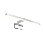 Nordlux Marlee 50 Applique Murale Métal Chrome - Extérieur - 8.9W 800lm - 930 Blanc Chaud | IP44 - Meilleur Rendu Des Couleurs